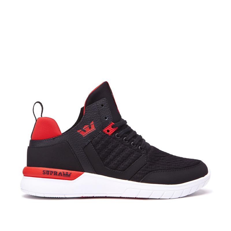 Supra METHOD Sneaker High Kinder Schwarz / Rot Sale OPCHW0349